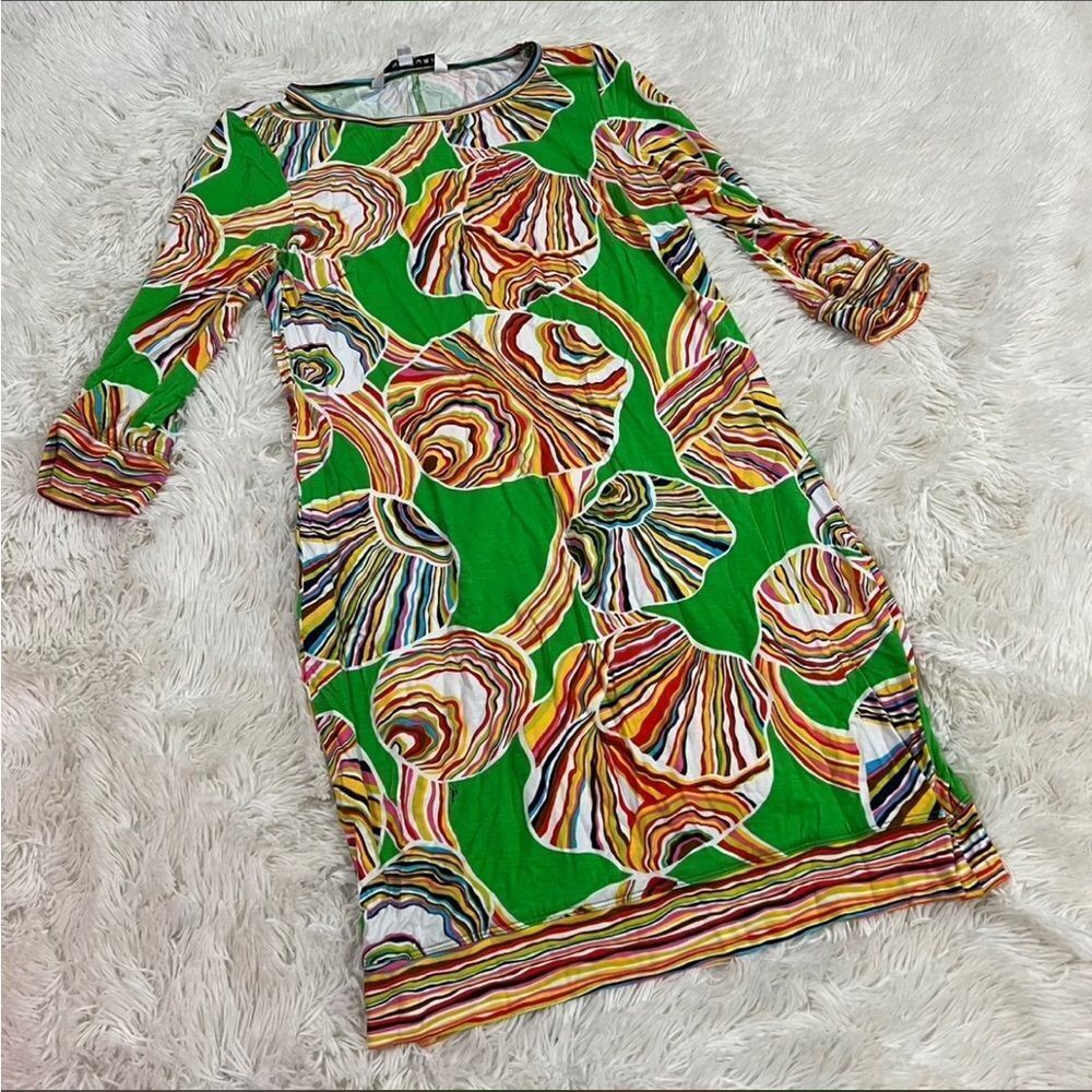 Trina Turk multicolored shell dress 0‎